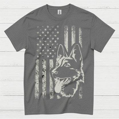 American Shepherd Flag T Shirt