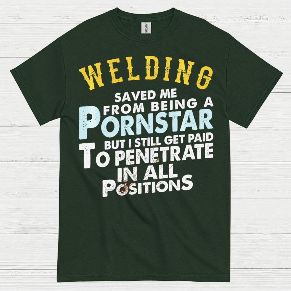 Funny Welding Positions T Shirt