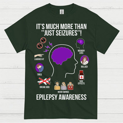 More Than Seizures Epilepsy Awareness T Shirt