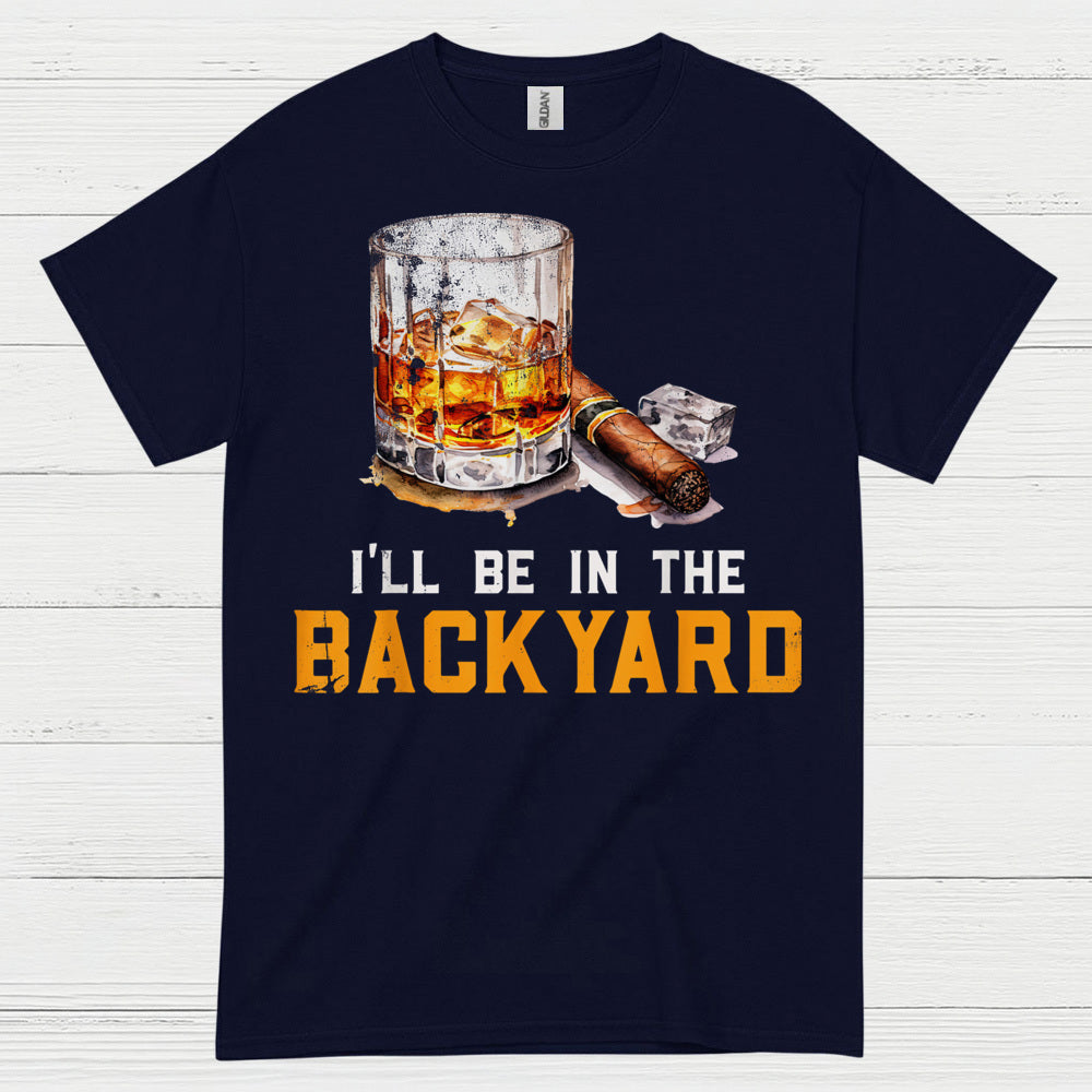 Backyard Whiskey Cigar Time T Shirt