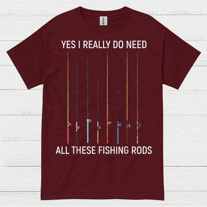 All These Fishing Rods T Shirt