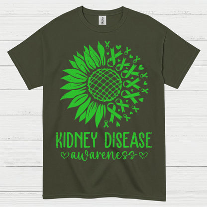 Kidney Disease Awareness Sunflower Hope T Shirt