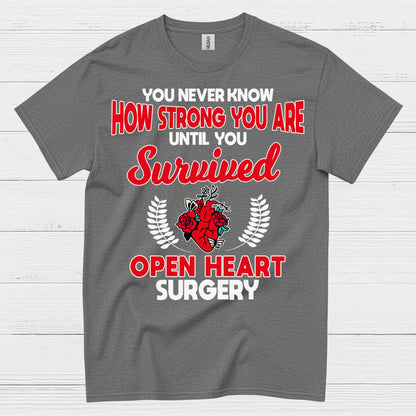 Survived Open Heart Surgery T Shirt