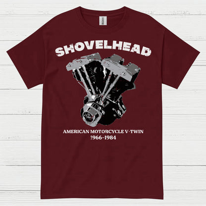 Shovelhead American Motorcycle V Twin T Shirt