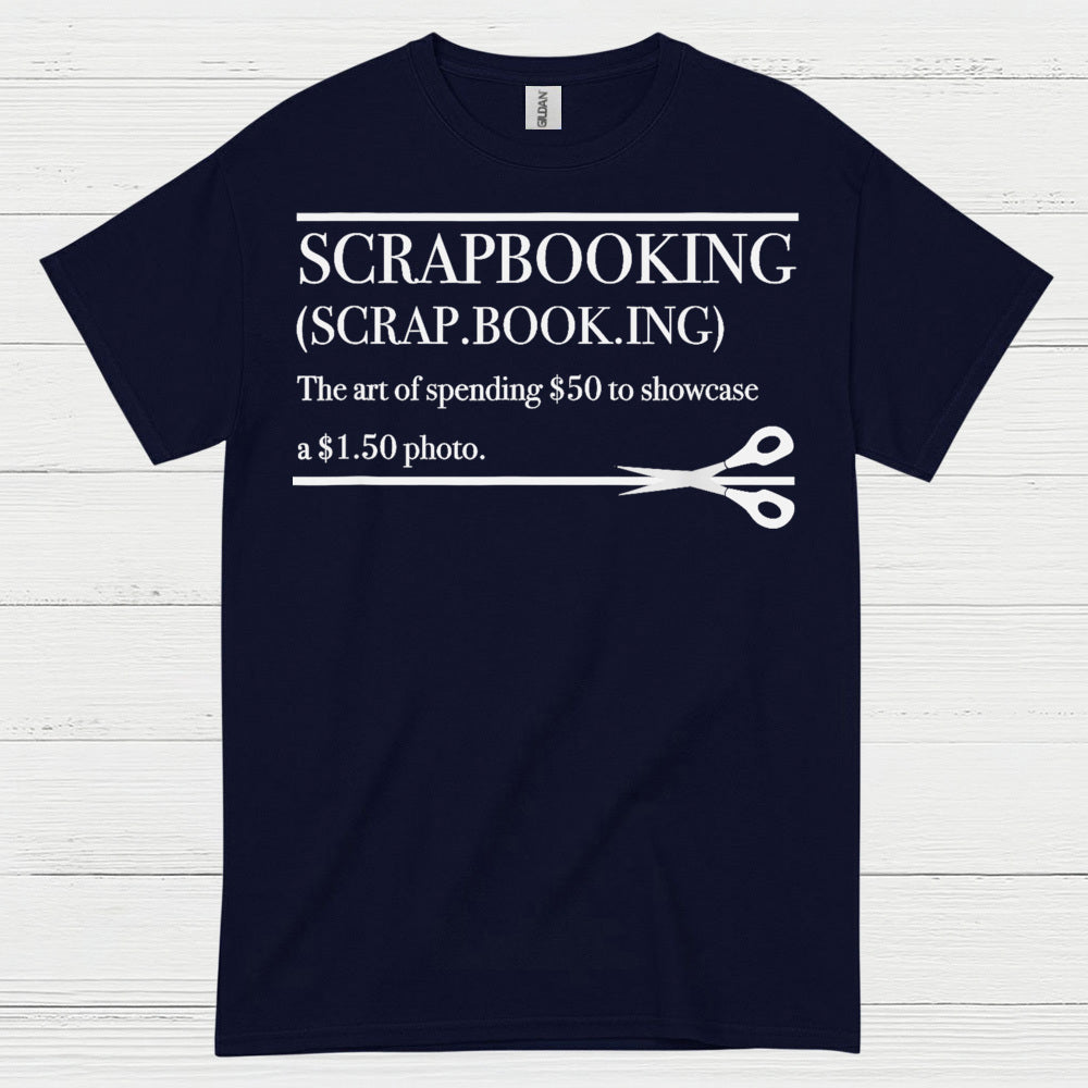 Funny Scrapbooking Definition Craft Lover T Shirt