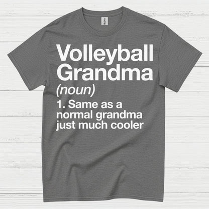 Volleyball Grandma Definition T Shirt