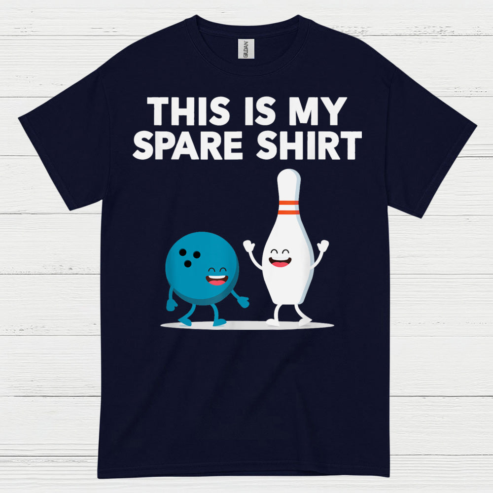 This Is My Spare Shirt Bowling T Shirt