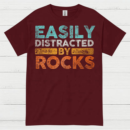 Easily Distracted Rock Lover T Shirt