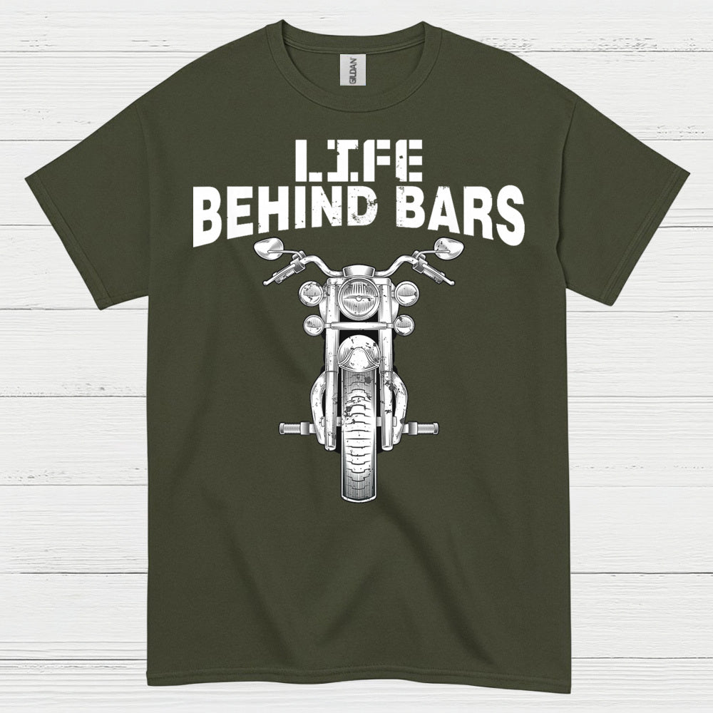 Life Behind Bars Motorcycle T Shirt