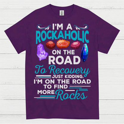 Rockaholic On The Road T Shirt