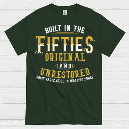 Built in the Fifties Vintage Quote T Shirt
