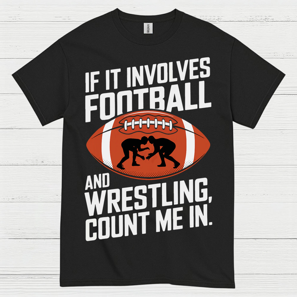 Football Wrestling Fan Pride T Shirt