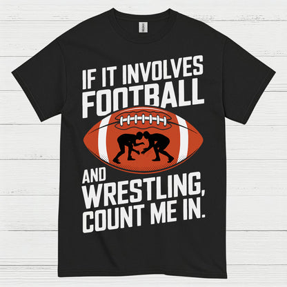 Football Wrestling Fan Pride T Shirt