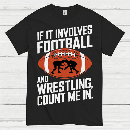 Football Wrestling Fan Pride T Shirt
