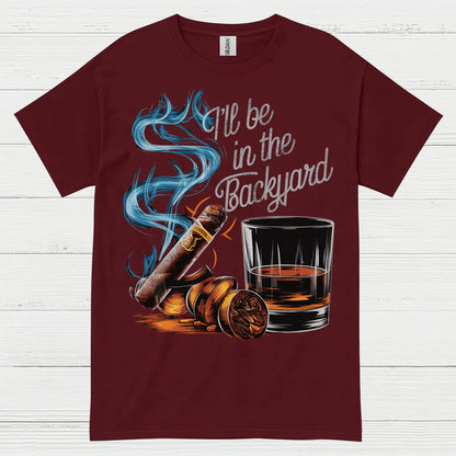 Backyard Whiskey And Cigar Life T Shirt