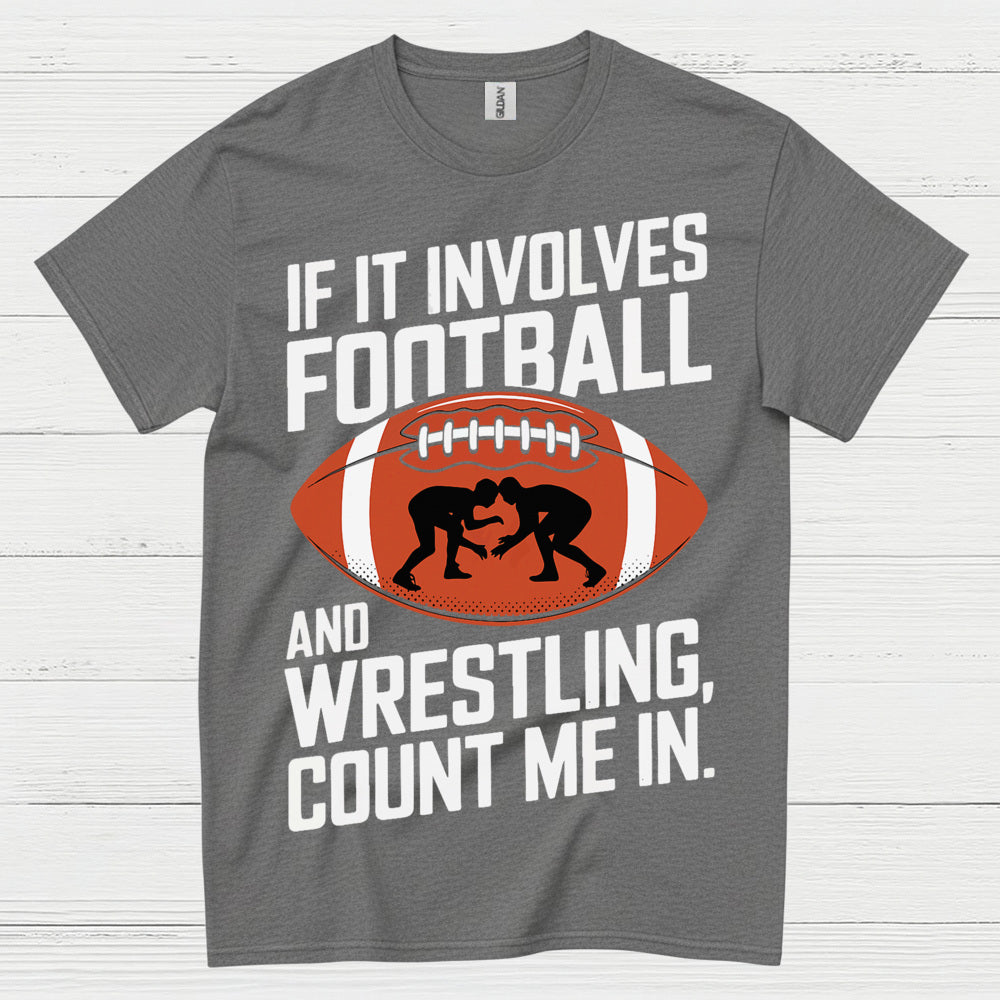 Football Wrestling Fan Pride T Shirt
