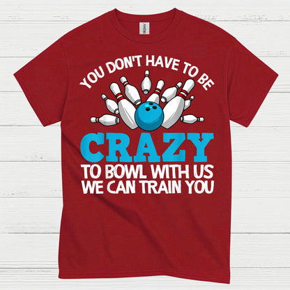 Glitch Bowling Chaos Funny T Shirt