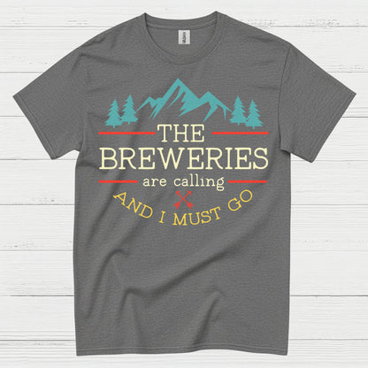 Brewery Adventures Are Calling T Shirt