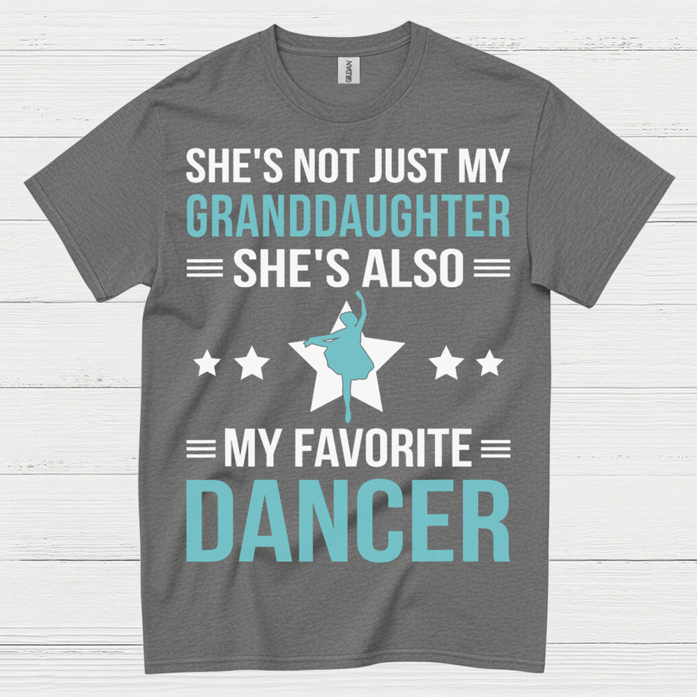 Favorite Granddaughter Dancer Family T Shirt