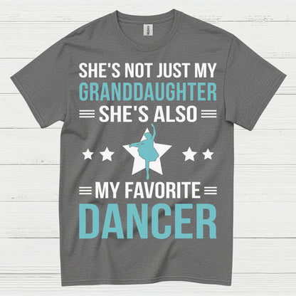 Favorite Granddaughter Dancer Family T Shirt