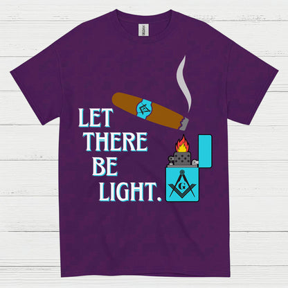 Let There Be Light Cigar T Shirt