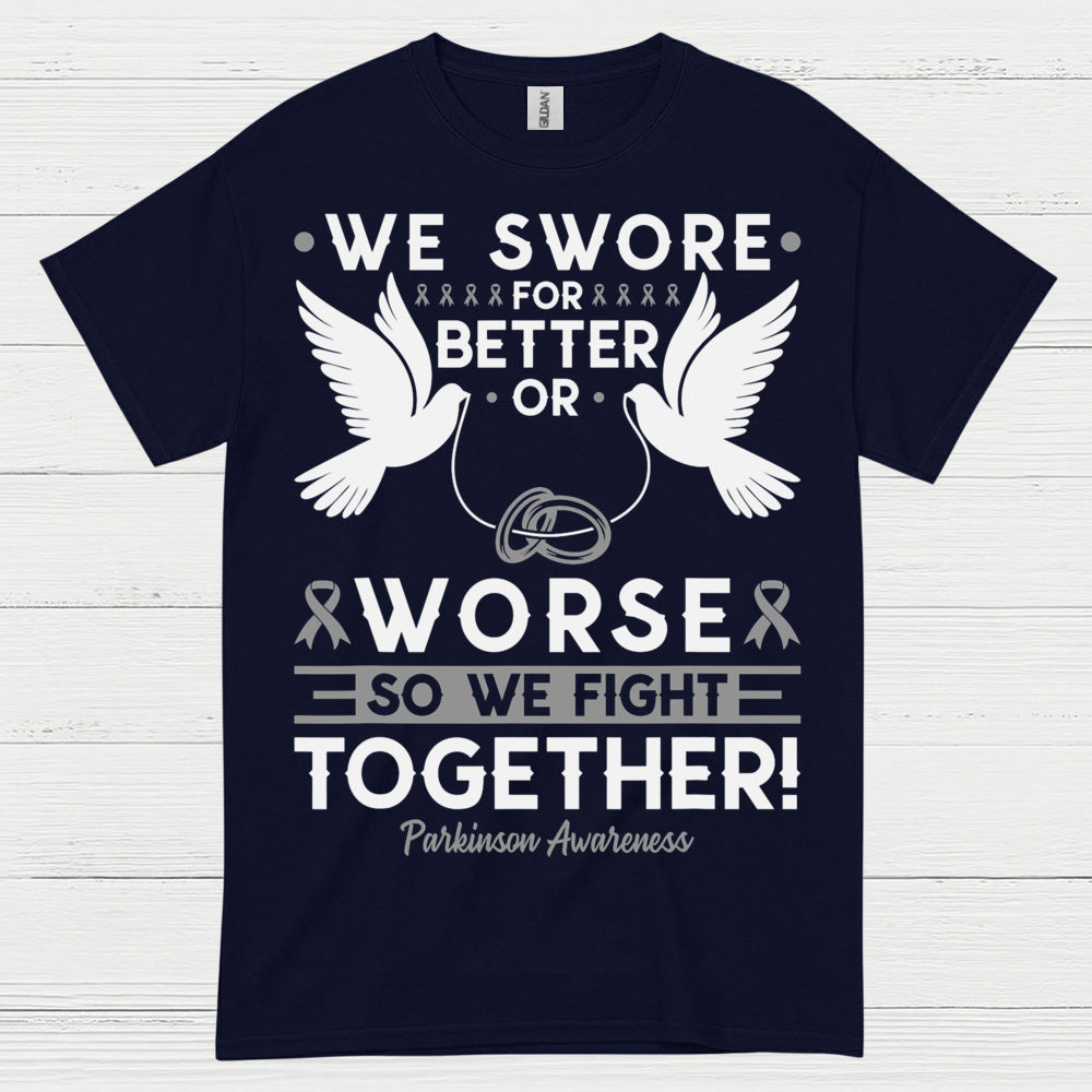 We Fight Together Parkinsons Awareness T Shirt