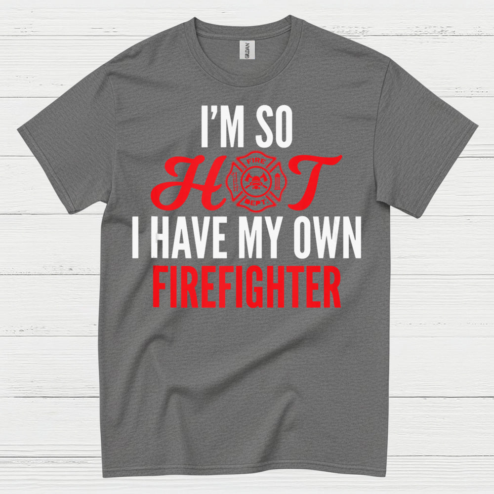 Hot Firefighter Love T Shirt