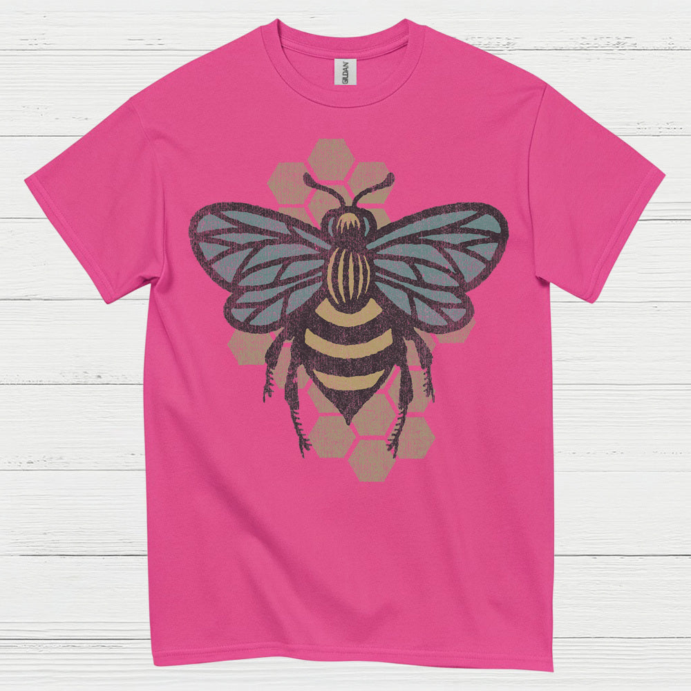 Vintage Honey Bee Nature Lover T Shirt