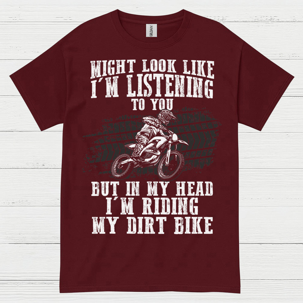 Funny Dirt Bike Mind Riding T Shirt