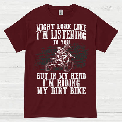 Funny Dirt Bike Mind Riding T Shirt