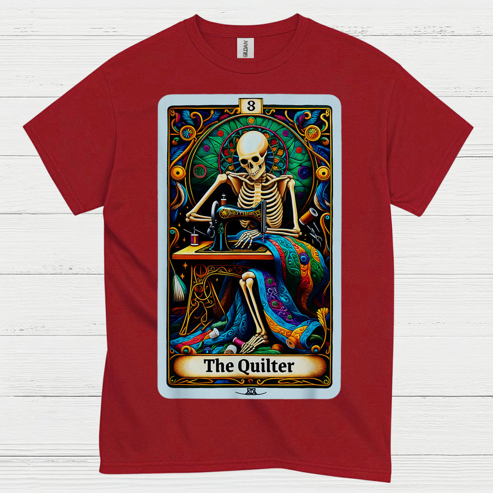 The Quilter Tarot Art T Shirt