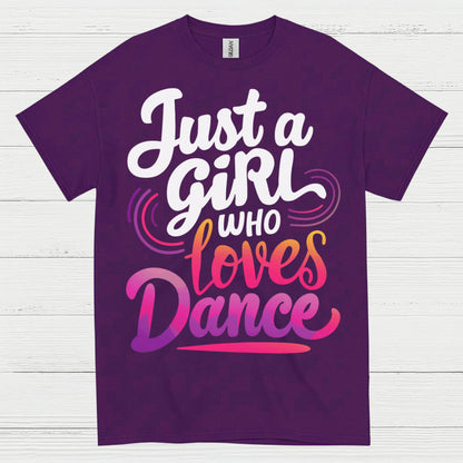 Girl Loves Dance Passion T Shirt
