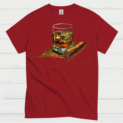 Whiskey And Cigar Classic T Shirt