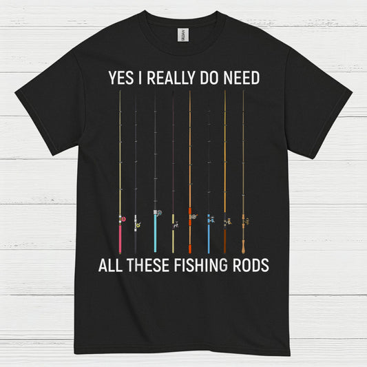 All These Fishing Rods T Shirt