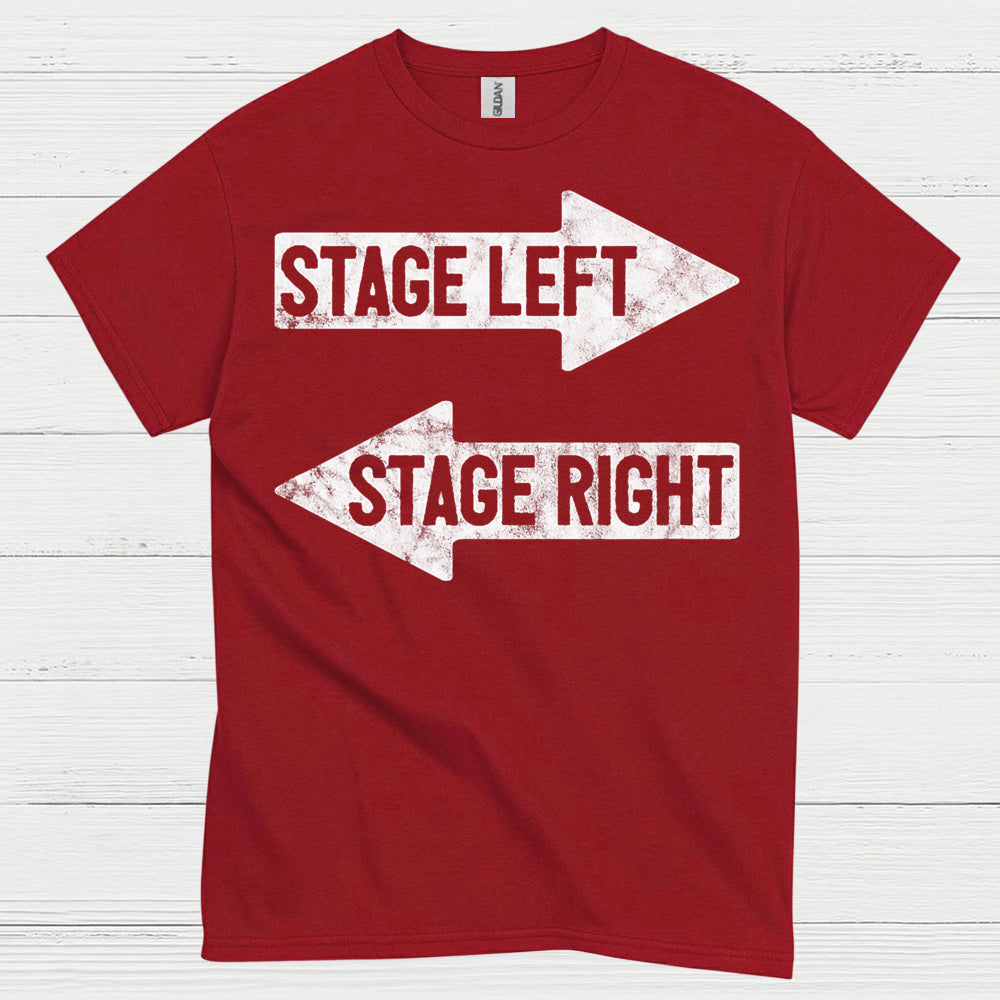 Stage Left Stage Right Theatre T Shirt