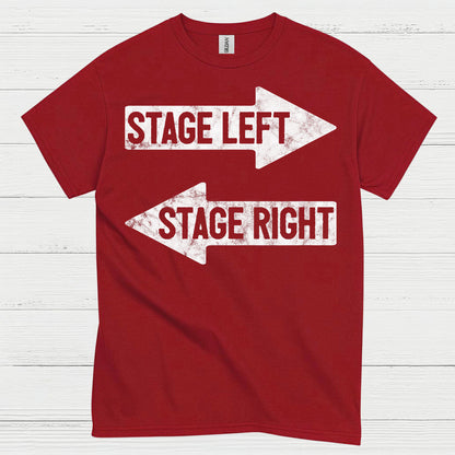 Stage Left Stage Right Theatre T Shirt
