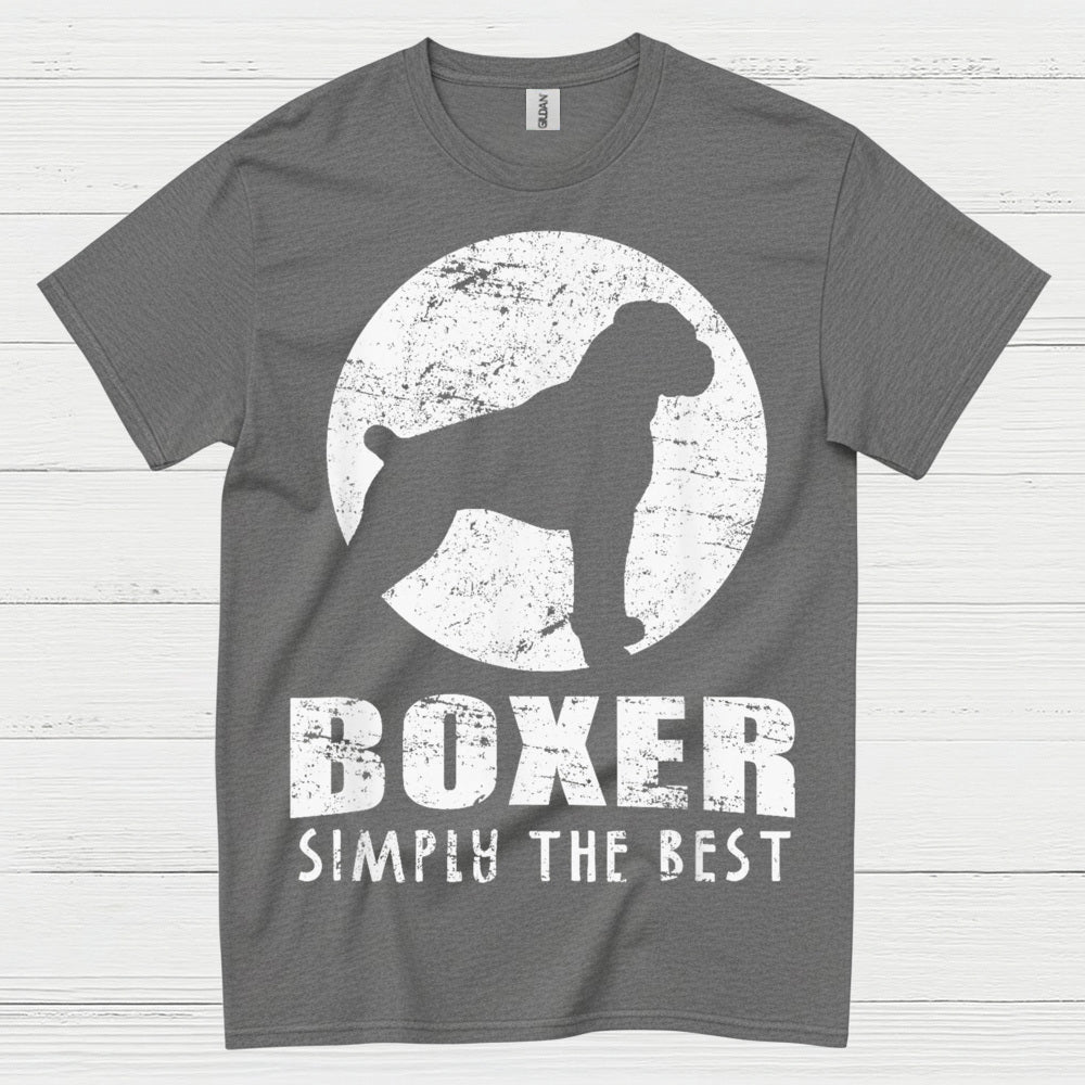 Boxer Simply The Best Dog T Shirt