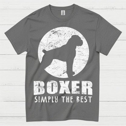 Boxer Simply The Best Dog T Shirt