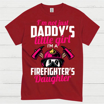 Firefighter’s Daughter Daddy’s Little Girl T Shirt