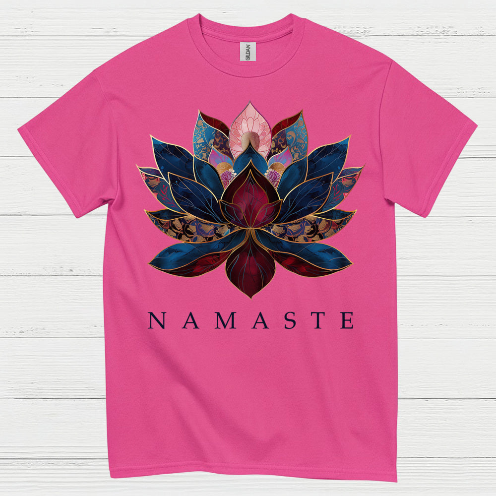 Namaste Lotus Yoga T Shirt