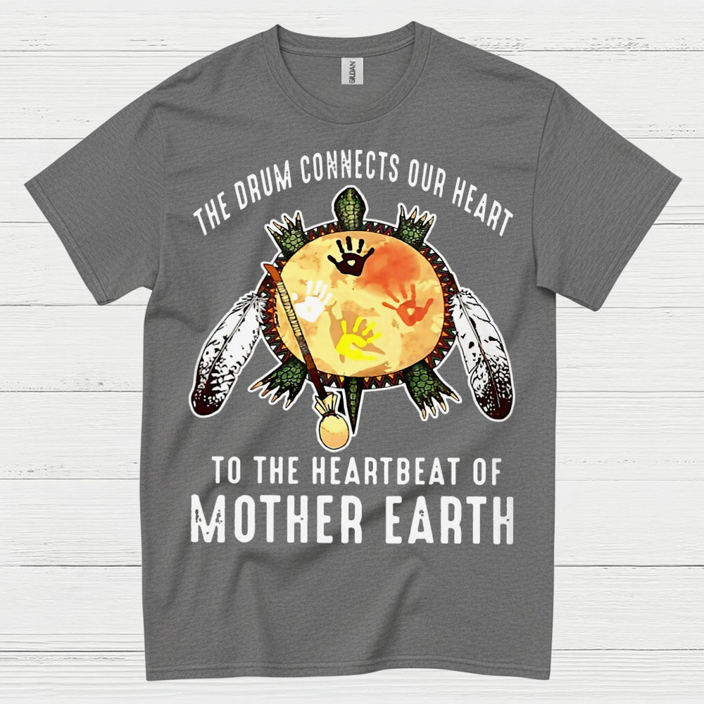Mother Earth Drum T Shirt