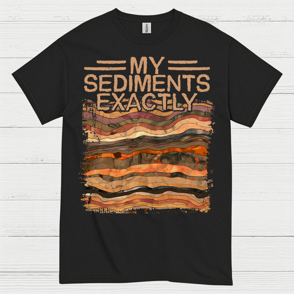 My Sediments Exactly Geologist T Shirt