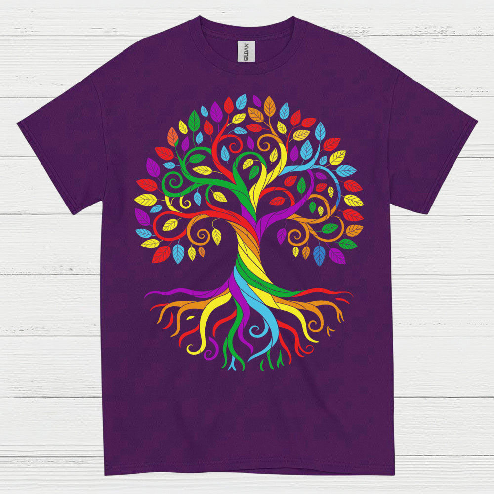 Pride Roots Of Life Tree T Shirt