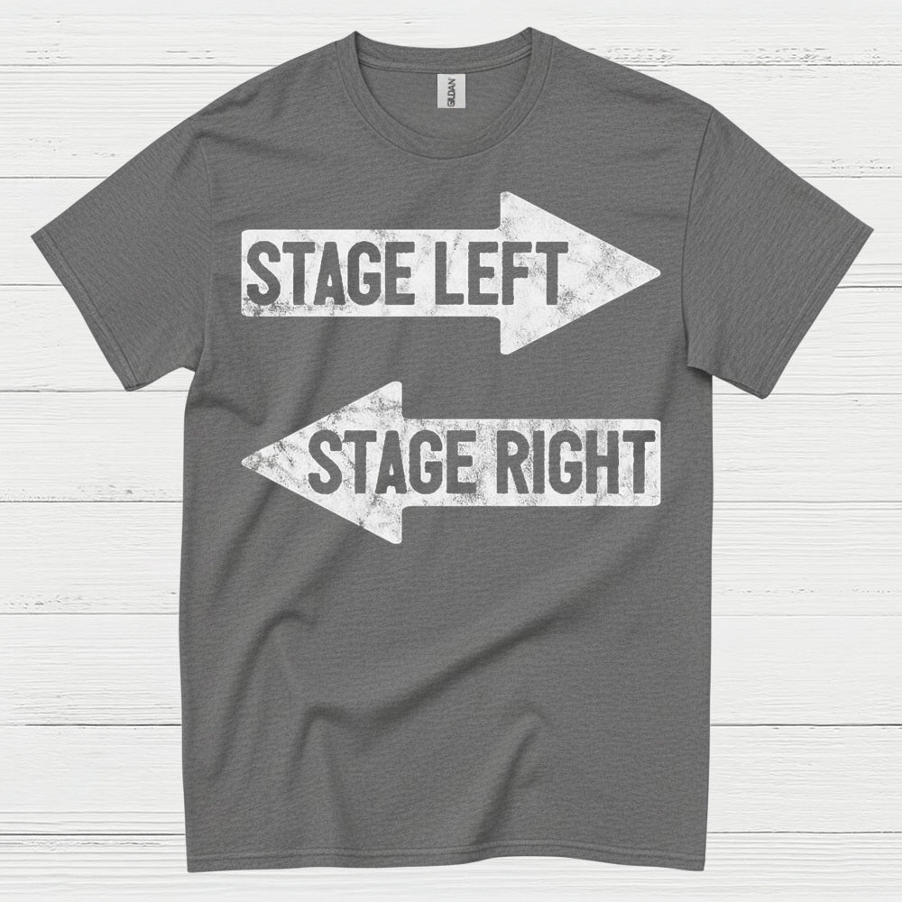 Stage Left Stage Right Theatre T Shirt