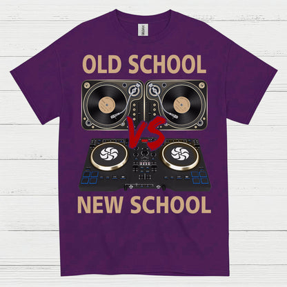 Old School New School DJ T Shirt