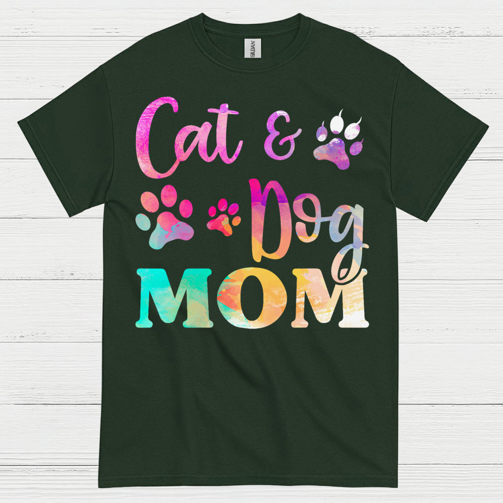 Cat And Dog Mom T Shirt