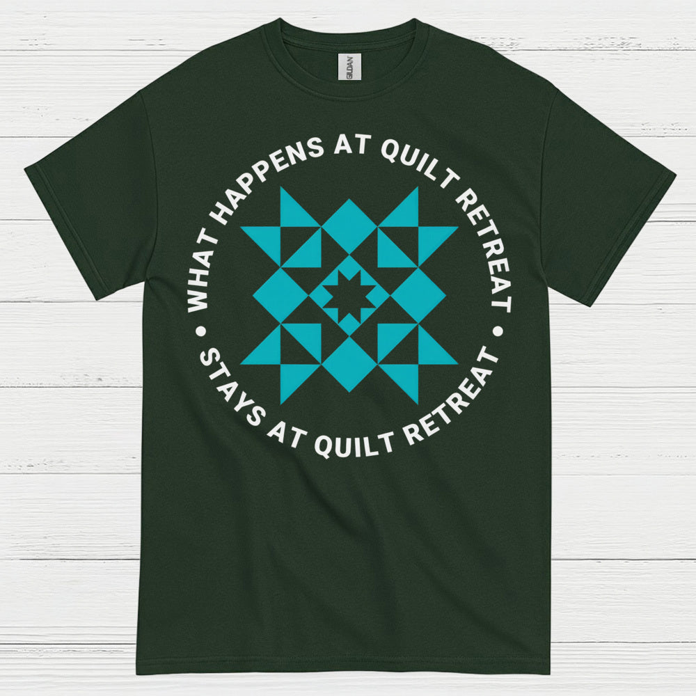 Quilt Retreat Rules Humor T Shirt