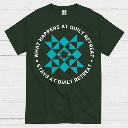 Quilt Retreat Rules Humor T Shirt