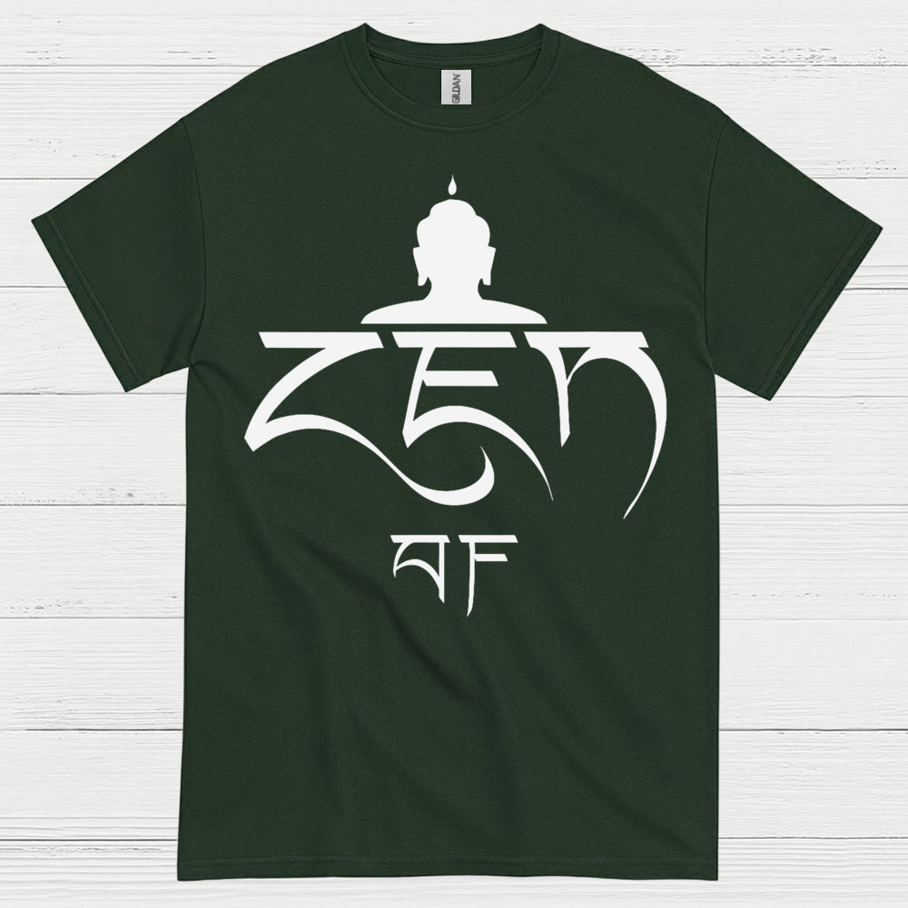 Zen Om Symbol Meditation T Shirt