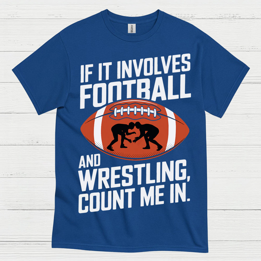 Football Wrestling Fan Pride T Shirt